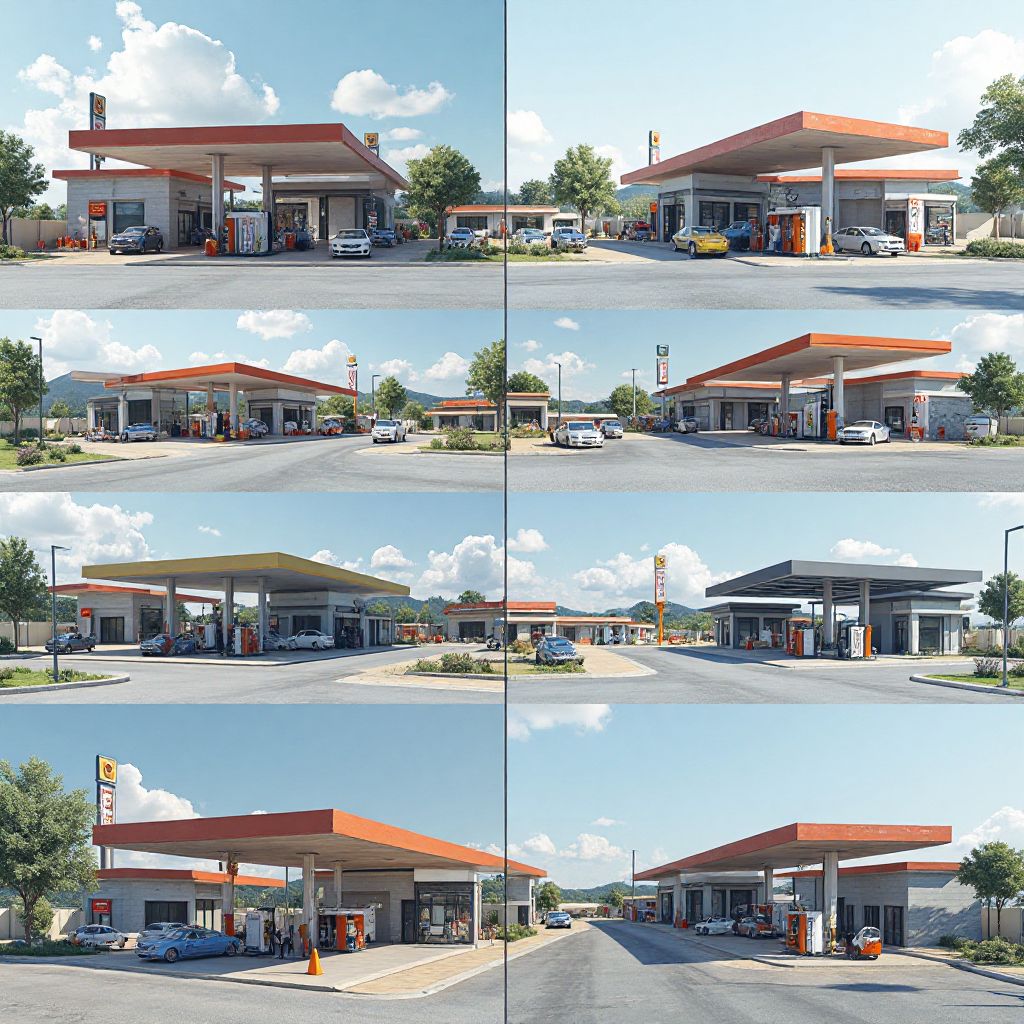 Evolución de nuestra estación de servicio